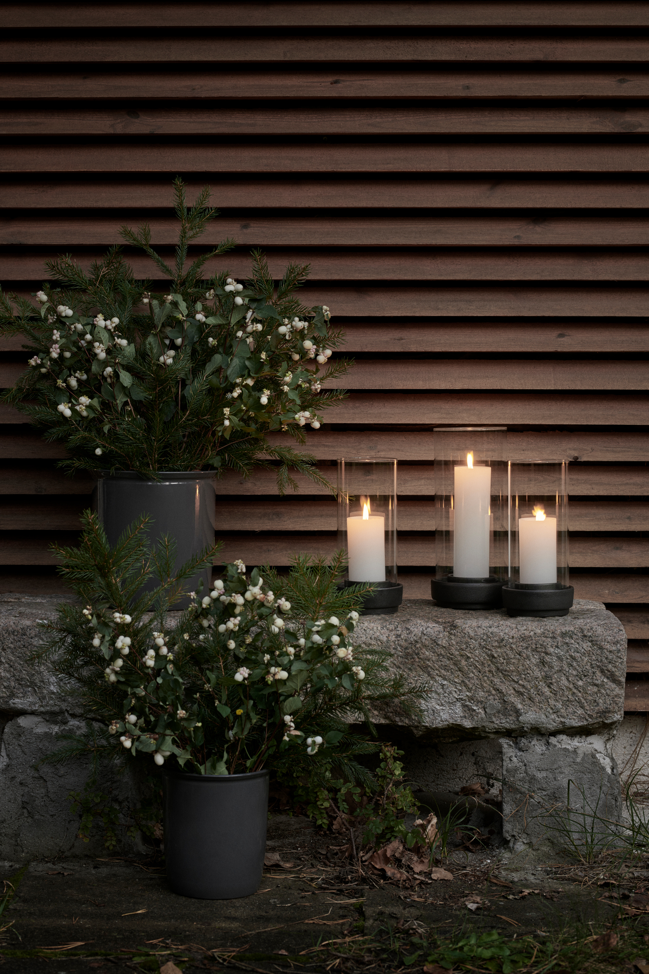 Hurricane Small Windlicht Stelton