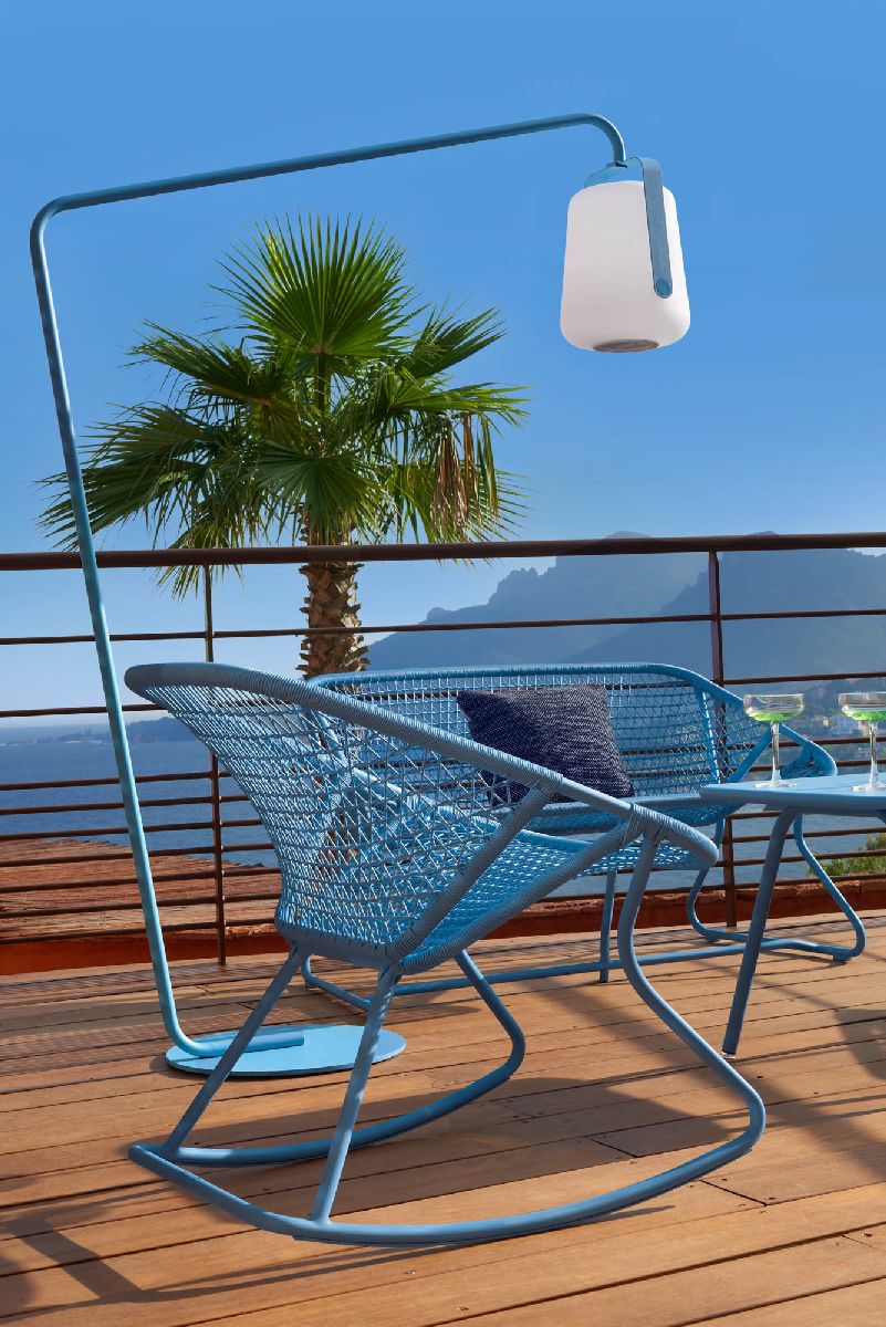 Balad 2 Tischleuchte H 38 cm Fermob Lehmgrau