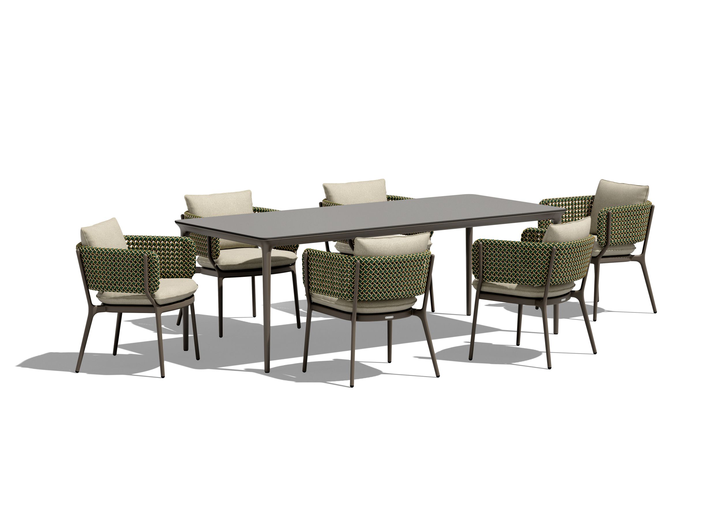Bellmonde Esstisch M Outdoor HPL Tischplatte Dedon