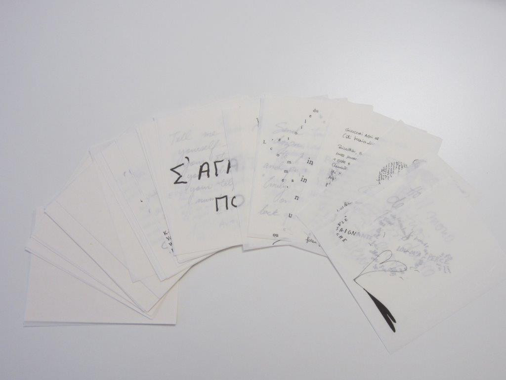 Zettelsatz für die Leuchte Zettel Z 6 Ingo Maurer
