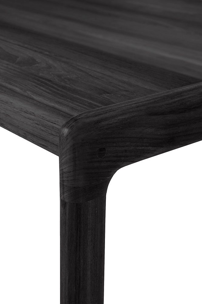 Jack Outdoor Beistelltisch Teak schwarz lackiert Ethnicraft