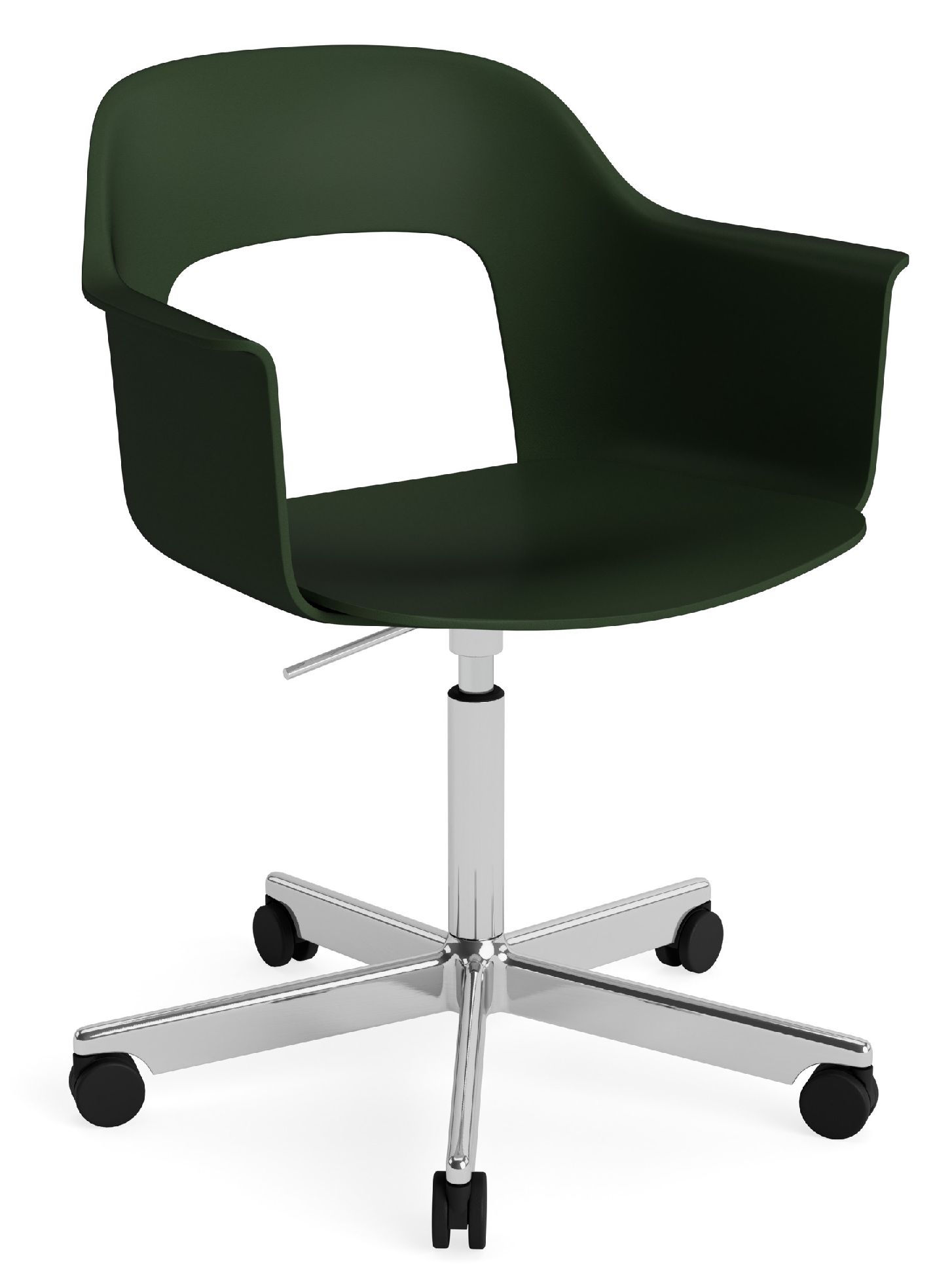 Layout Armchair 241 Armlehnstuhl 5-Sternfuß Drehmechanismus mit Gasfeder Hay