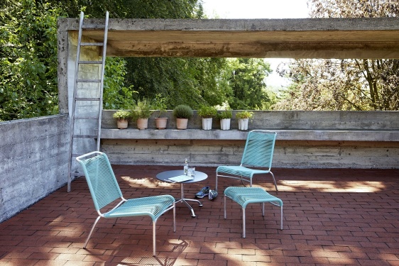 Altorfer Lounge Hocker Outdoor Embru 