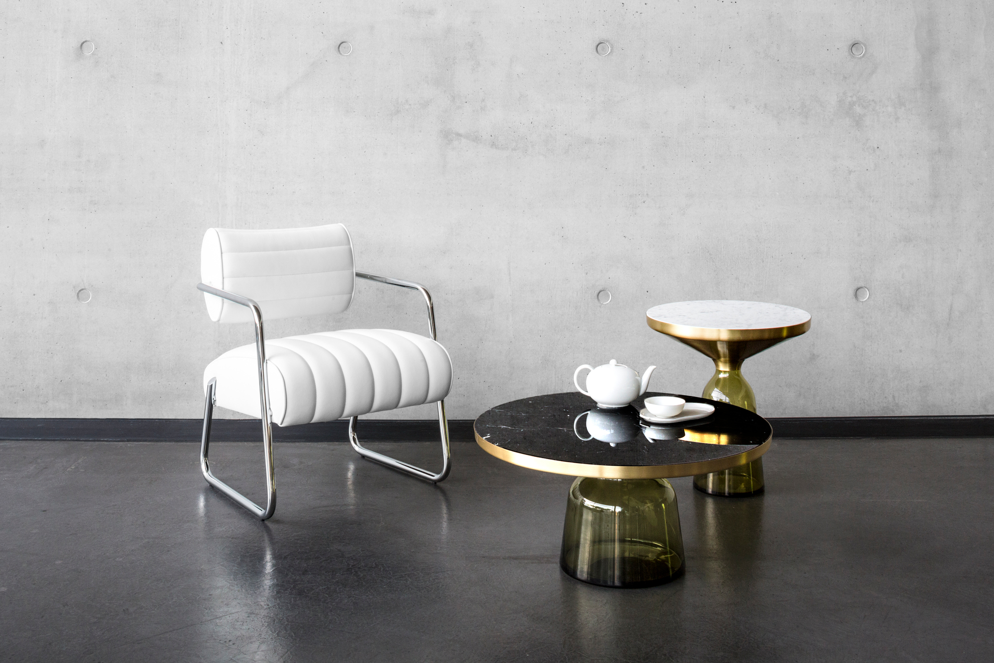 Tischplatte Marmor für Bell Side Table Beistelltisch ClassiCon