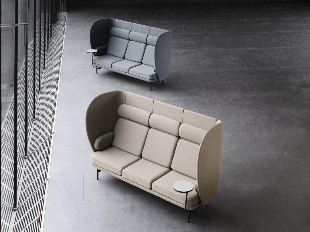 JH1002 / JH1003 Plenum 2-Sitzer / 3-Sitzer Sofa Fritz Hansen