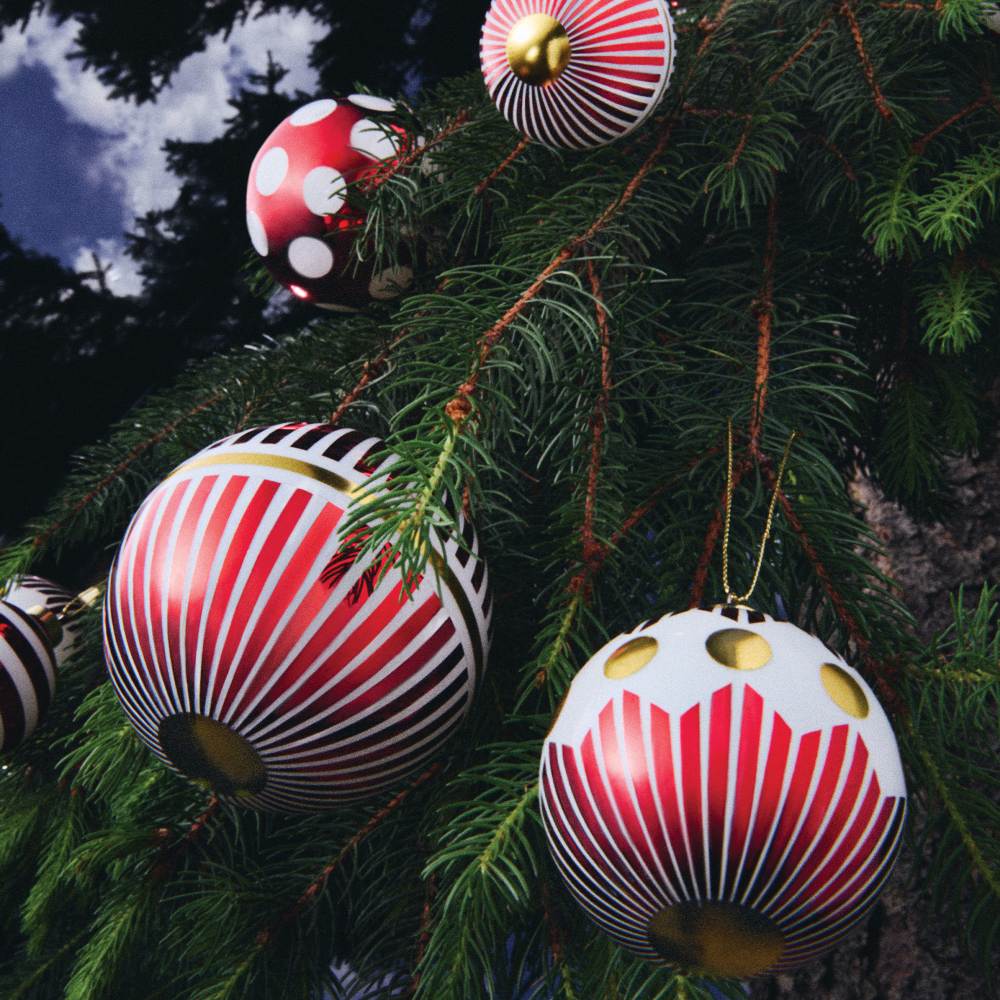NZ04 2 Delight Weihnachtsbaumkugel Alessi  