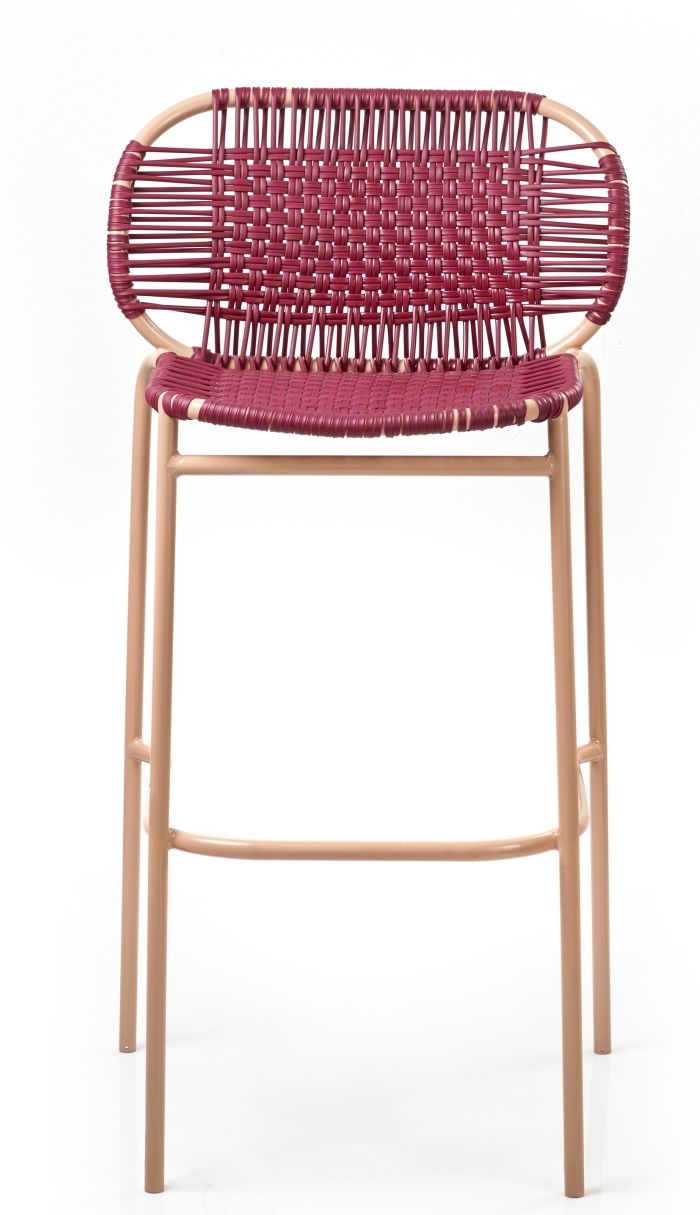 Cielo Barstool Barhocker Outdoor ames Rot - Pink sand
