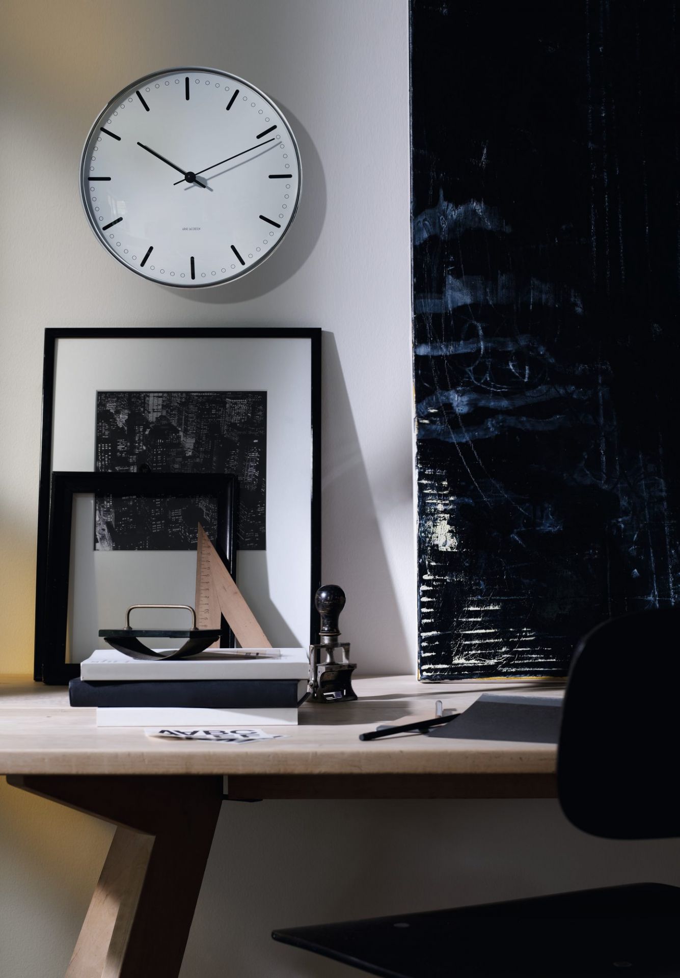 City Hall Wanduhr Rosendahl 29 cm Tiempieces EINZELSTÜCK