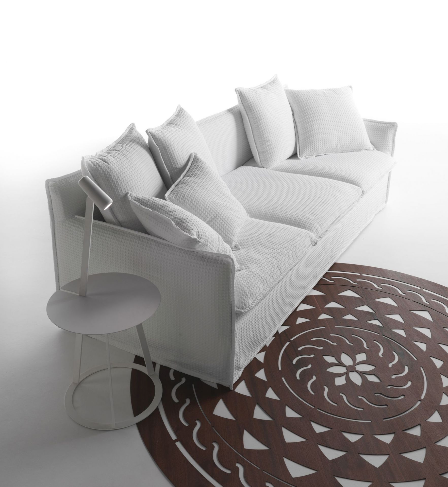 Albino Torcia Beistelltisch weiß Casamania Horm