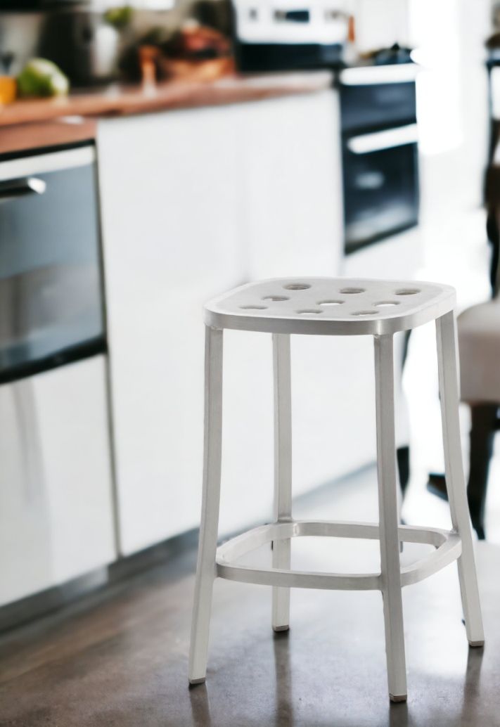 1 Inch All Aluminium Counter Stool Emeco