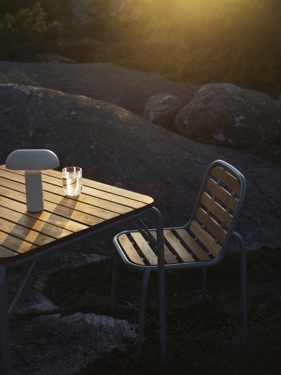 Vig Chair Wood Stuhl Outdoor Normann Copenhagen