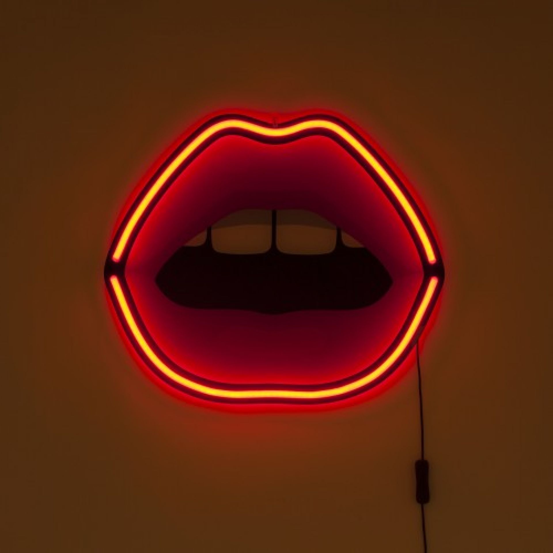 Blow Mouth LED Wandleuchte Seletti