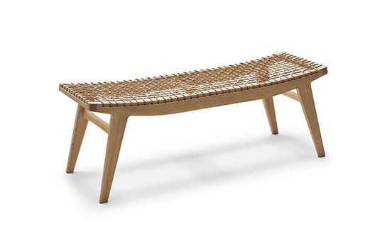 Klismos kleine Bank B91,5cm Knoll International