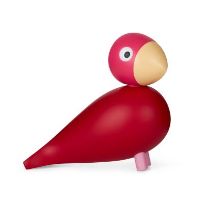 Flora Year Bird 2024 Songbirds Singvögel Holzfigur Kay Bojesen