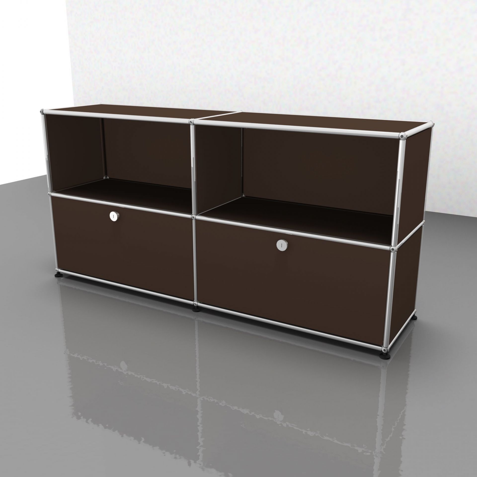 USM Haller Sideboard Schubladen – braun