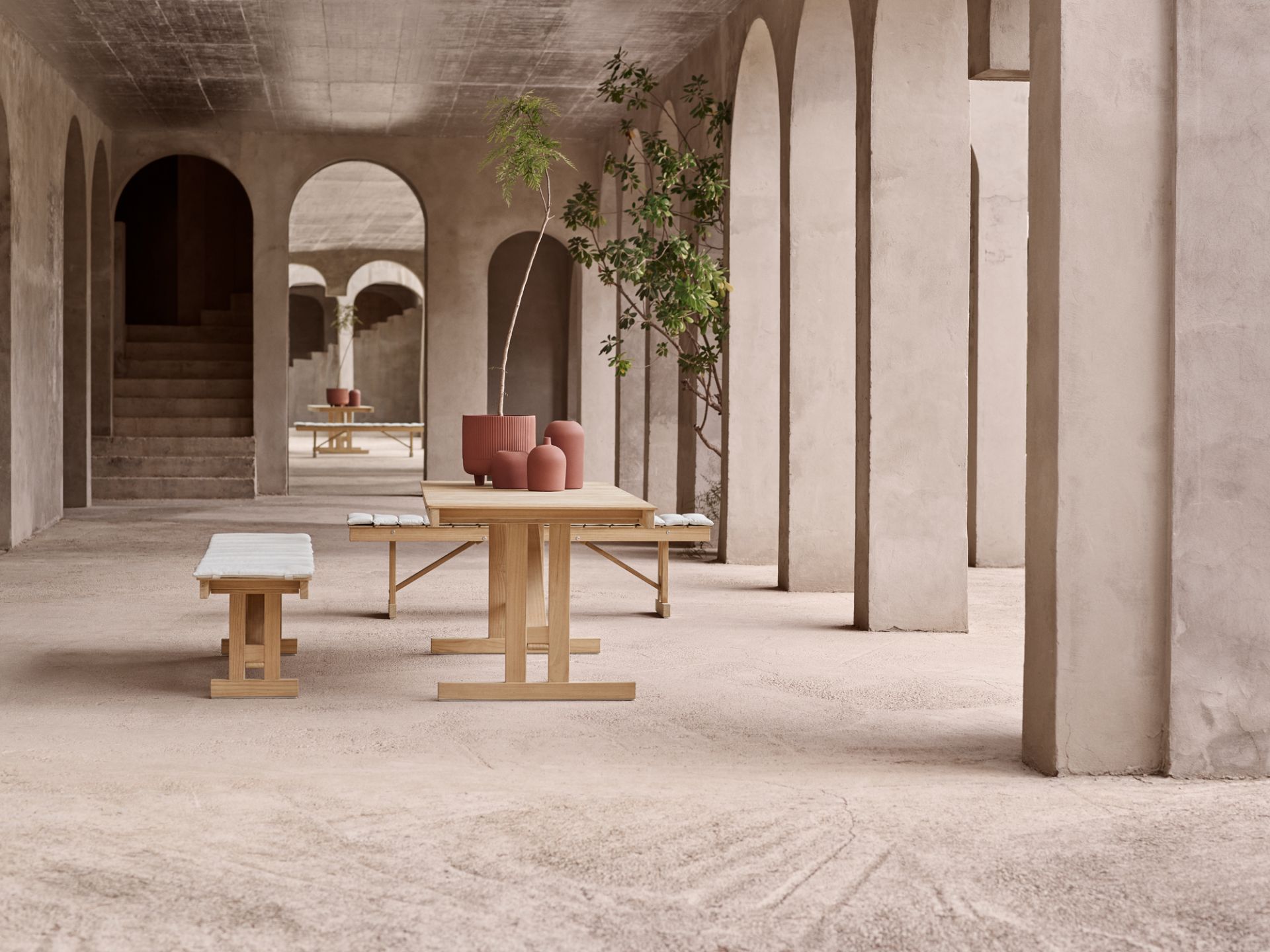 Mogensen Tisch Outdoor Carl Hansen & Søn