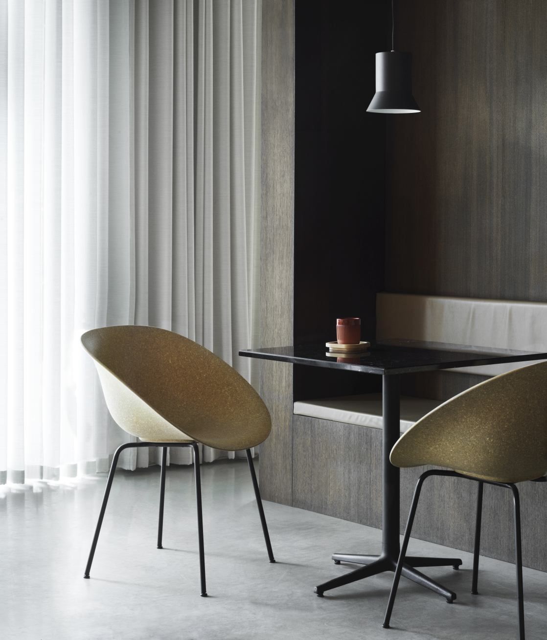 Mat Armchair Steel Armlehnenstuhl Normann Copenhagen