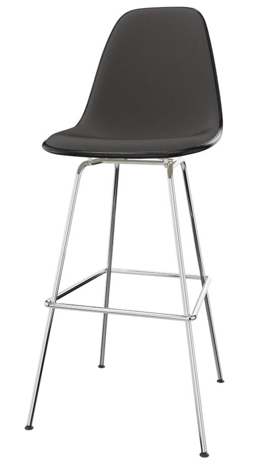 Eames Plastic Bar Stool Barhocker High Vollgepolstert Vitra 