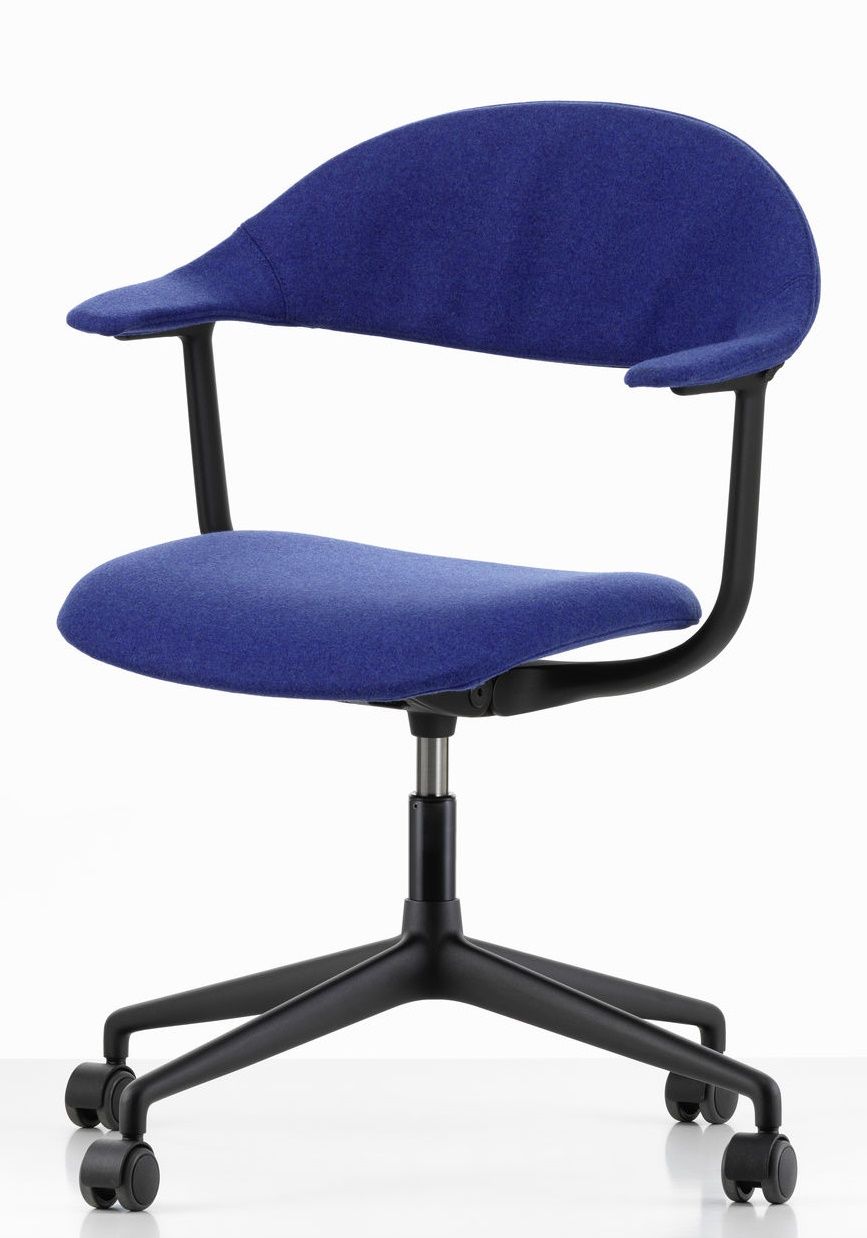 Mynt Rücken und Sitz Plywood Bürodrehstuhl Vitra