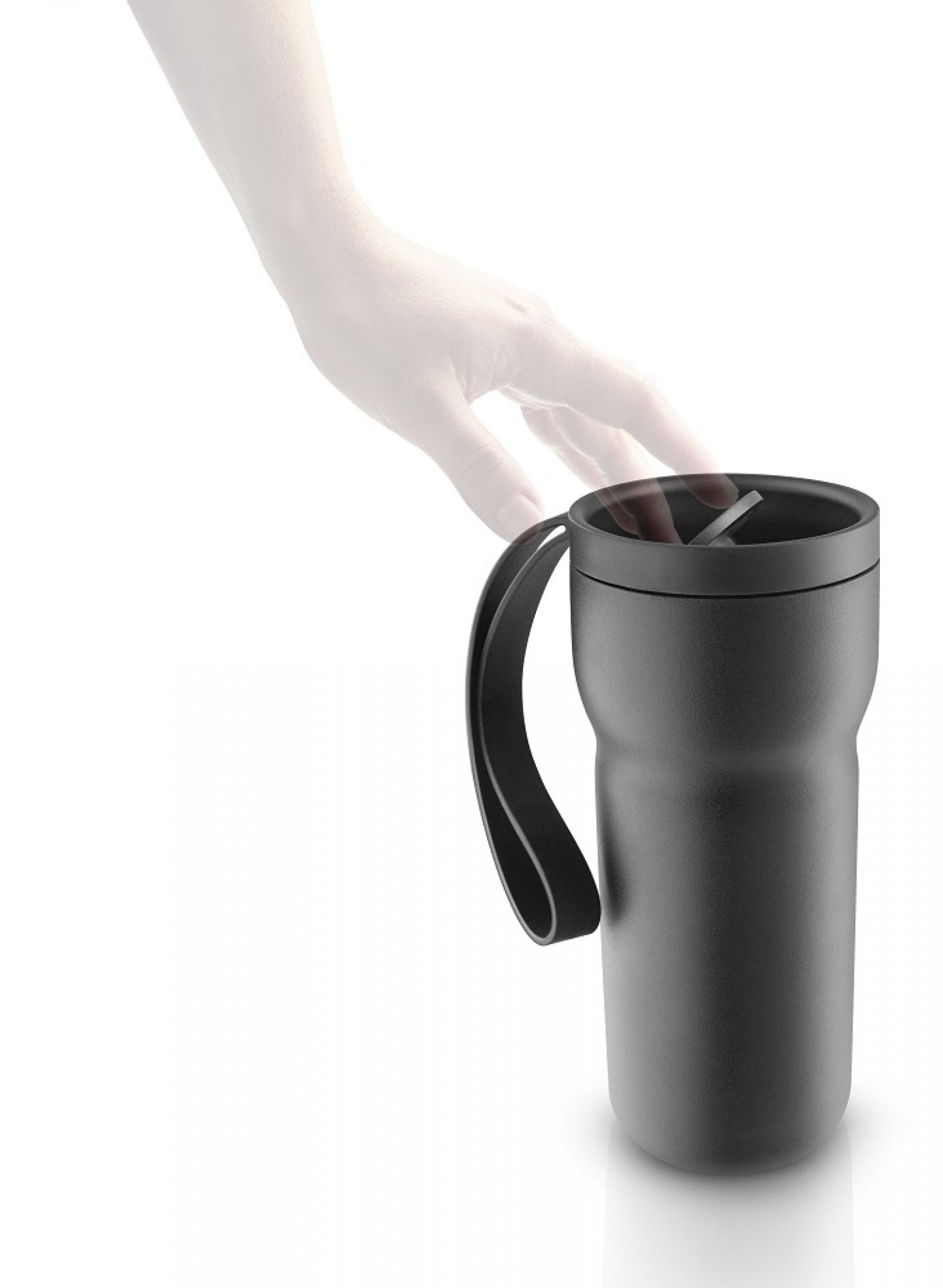 Nordic Kitchen Thermo coffee cup Thermobecher Schwarz Eva Solo EINZELSTÜCK