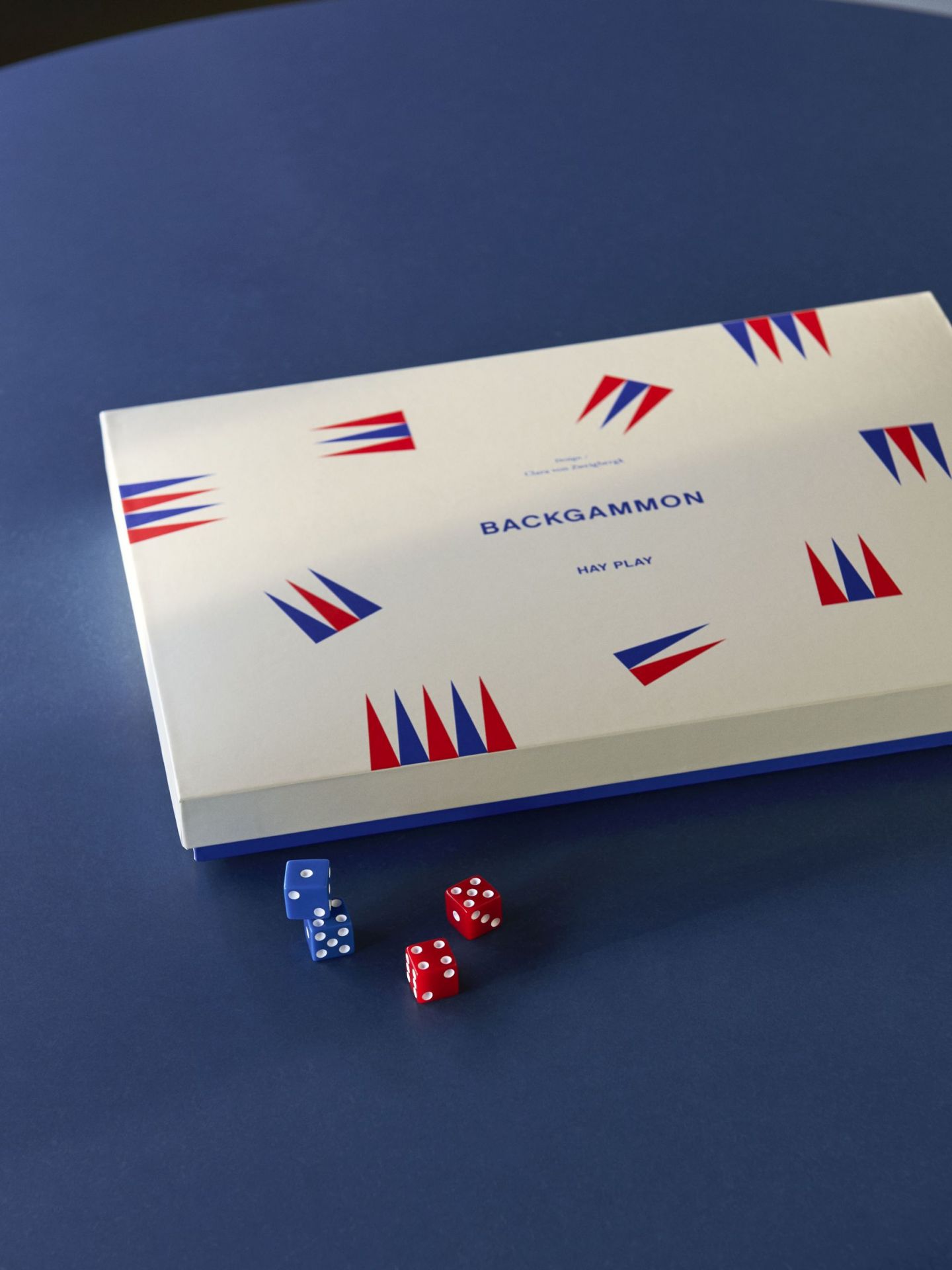 Play Backgammon Off-white Hay EINZELSTÜCK