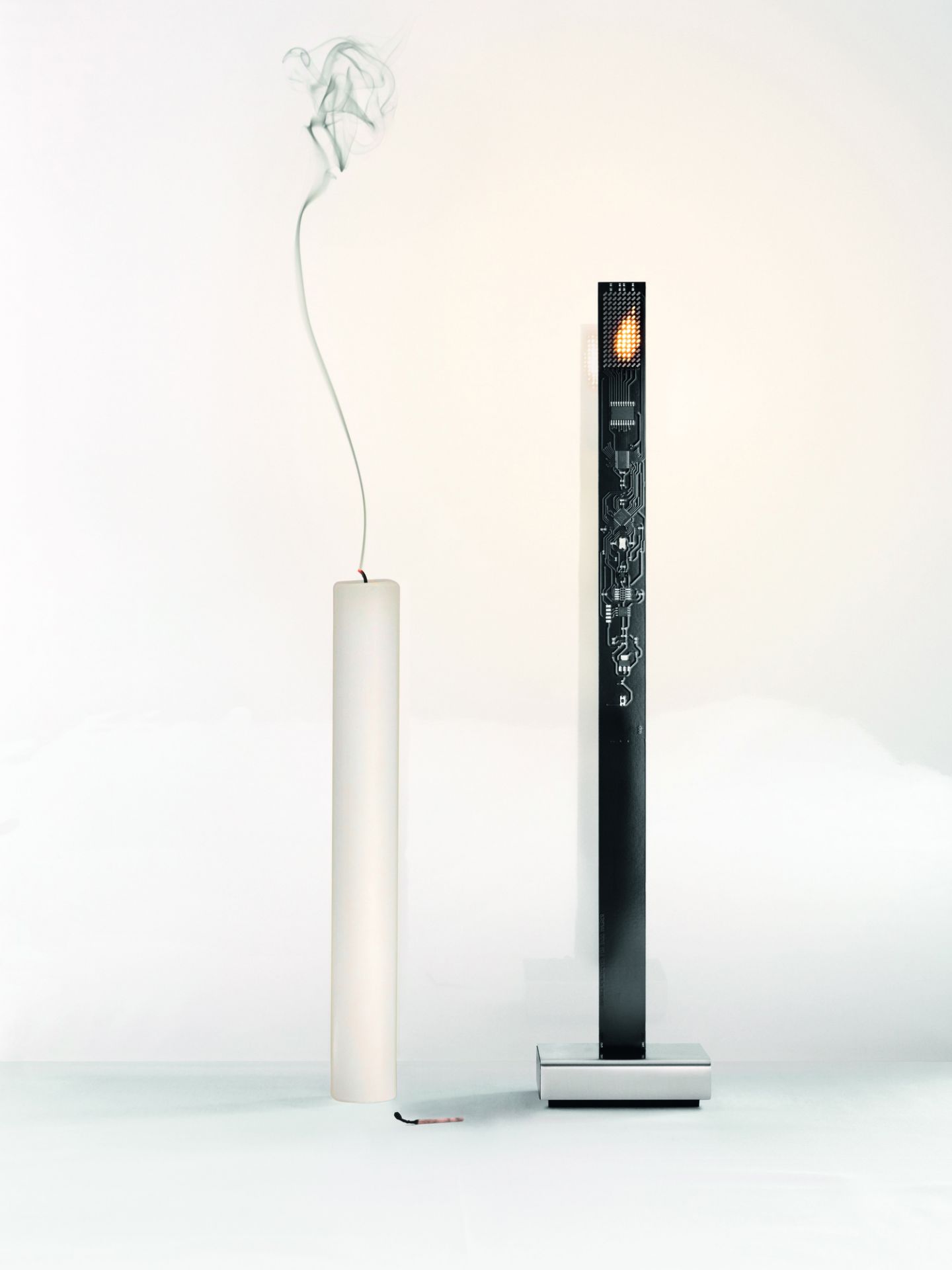 My New Flame USB Tischlampe Weiß Ingo Maurer