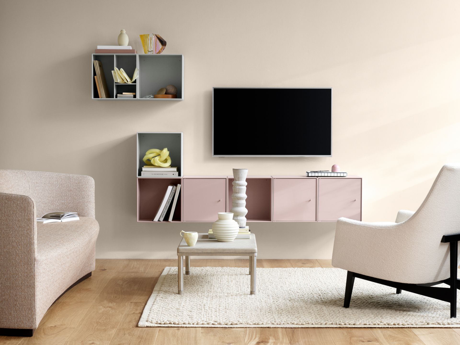 Mini Modul mit Regalböden Nordic Montana QUICK SHIP