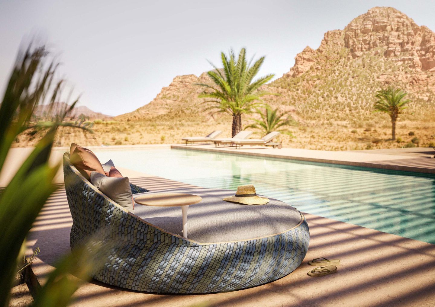 Dala Lounge Chair mit Polster Dedon