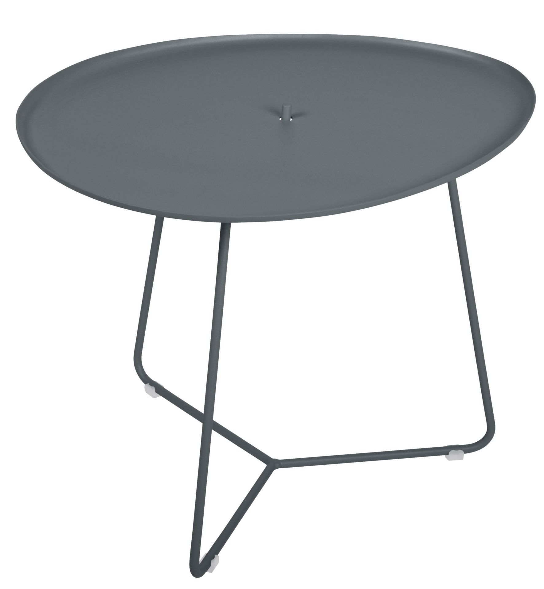 Cocotte kleiner Outdoor Tisch Fermob Gewittergrau