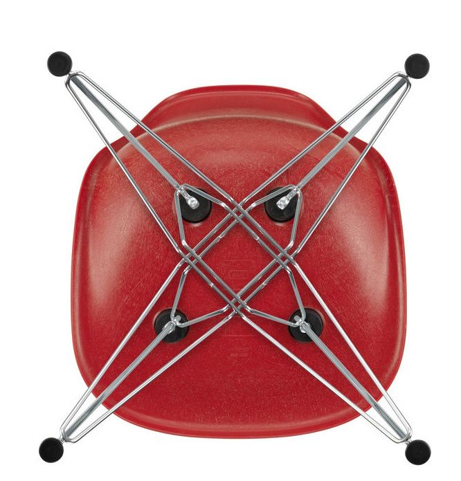 Eames Fiberglass Chair DSR Stuhl Vitra