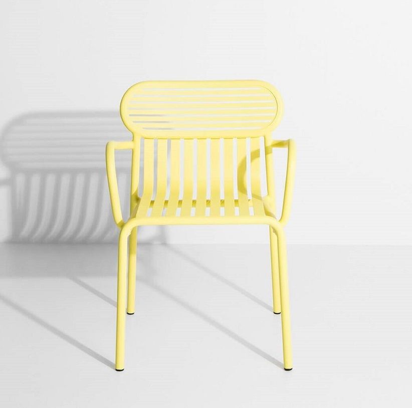Week-End Garden chair Armlehnenstuhl Petite Friture Gelb Week-End Garden chair Armlehnenstuhl Petite Friture Gelb