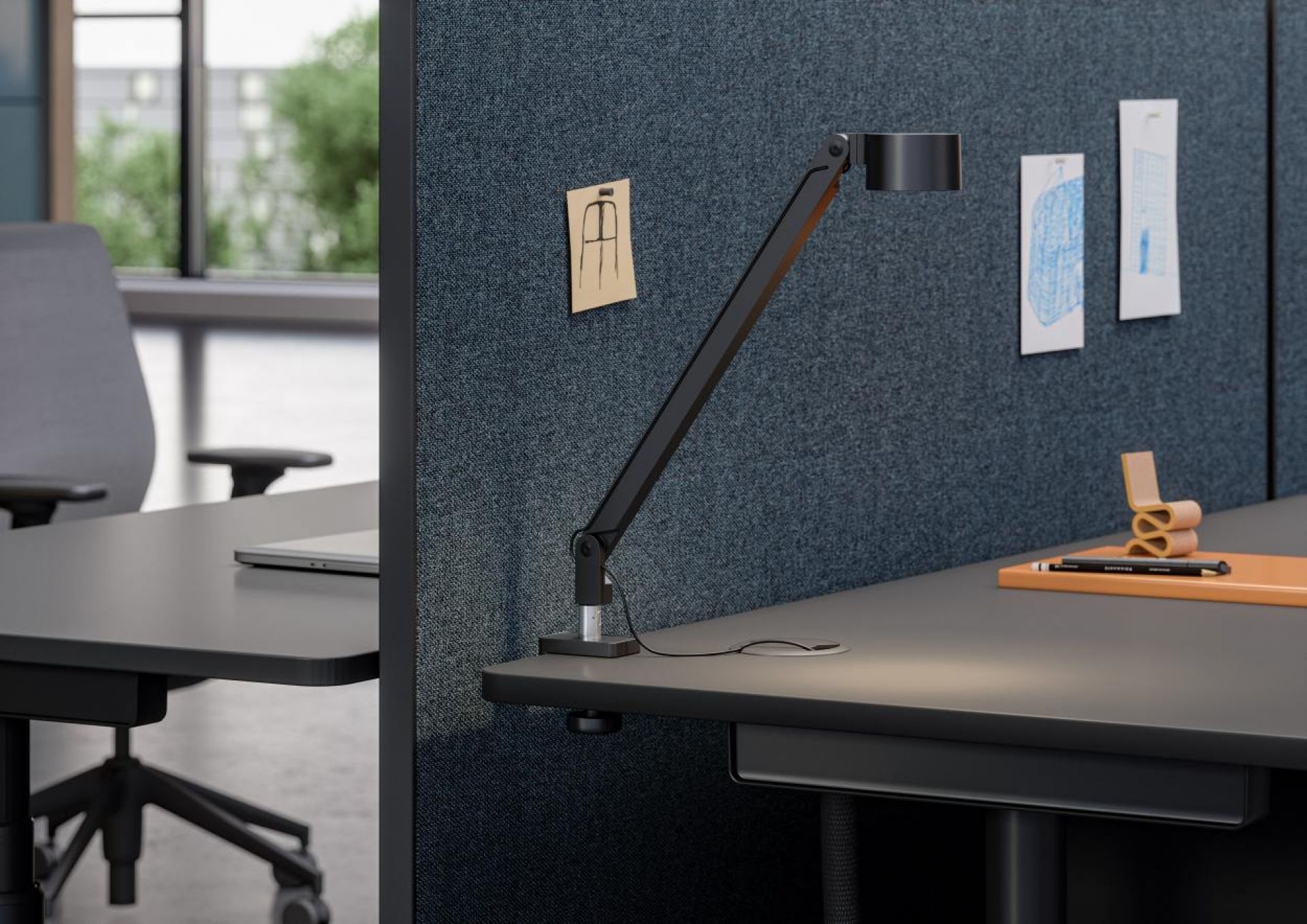 Tyde 2 Sitz - und Stehtisch 160 cm Vitra