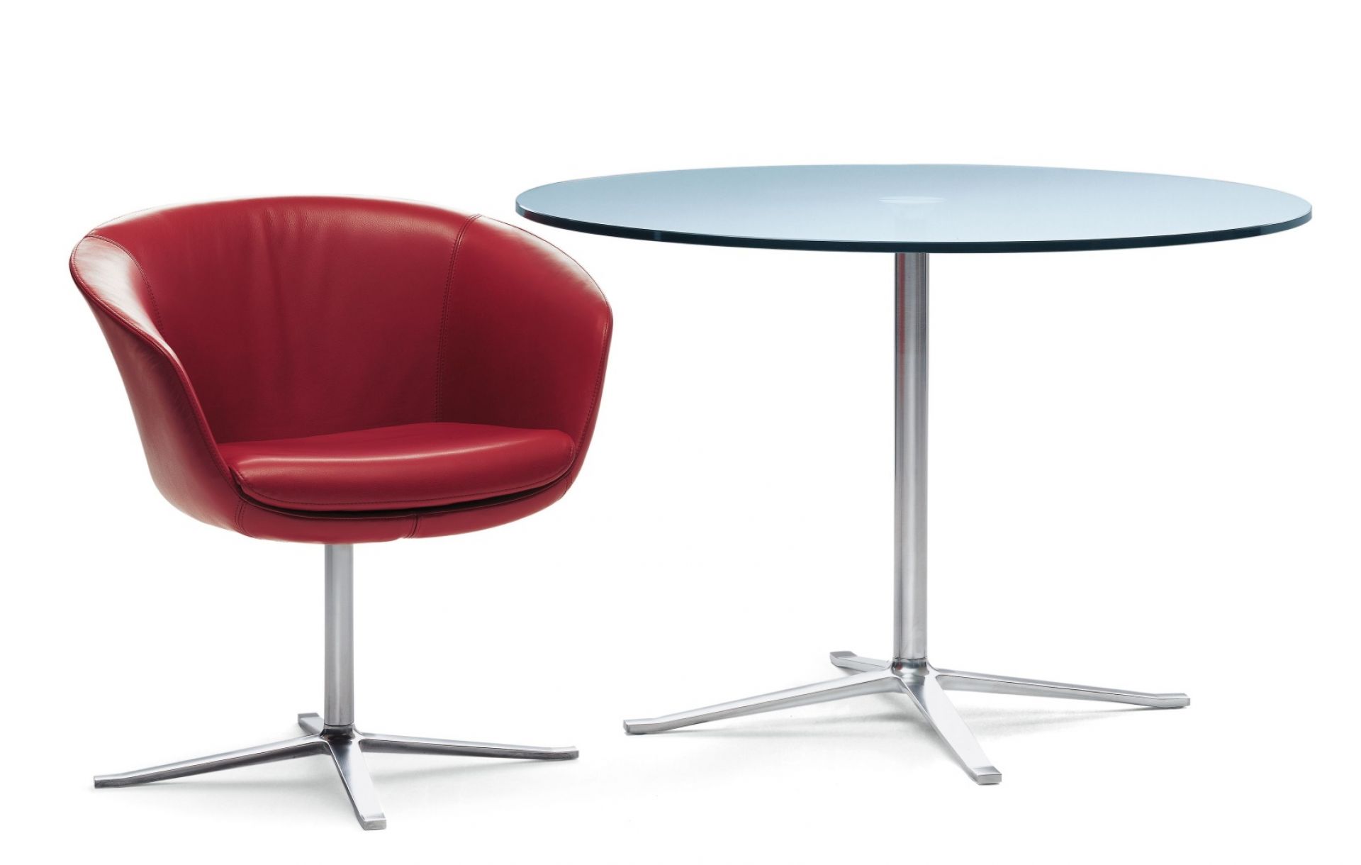 BOB Sessel auf 4-Fuß-Kreuz Walter Knoll