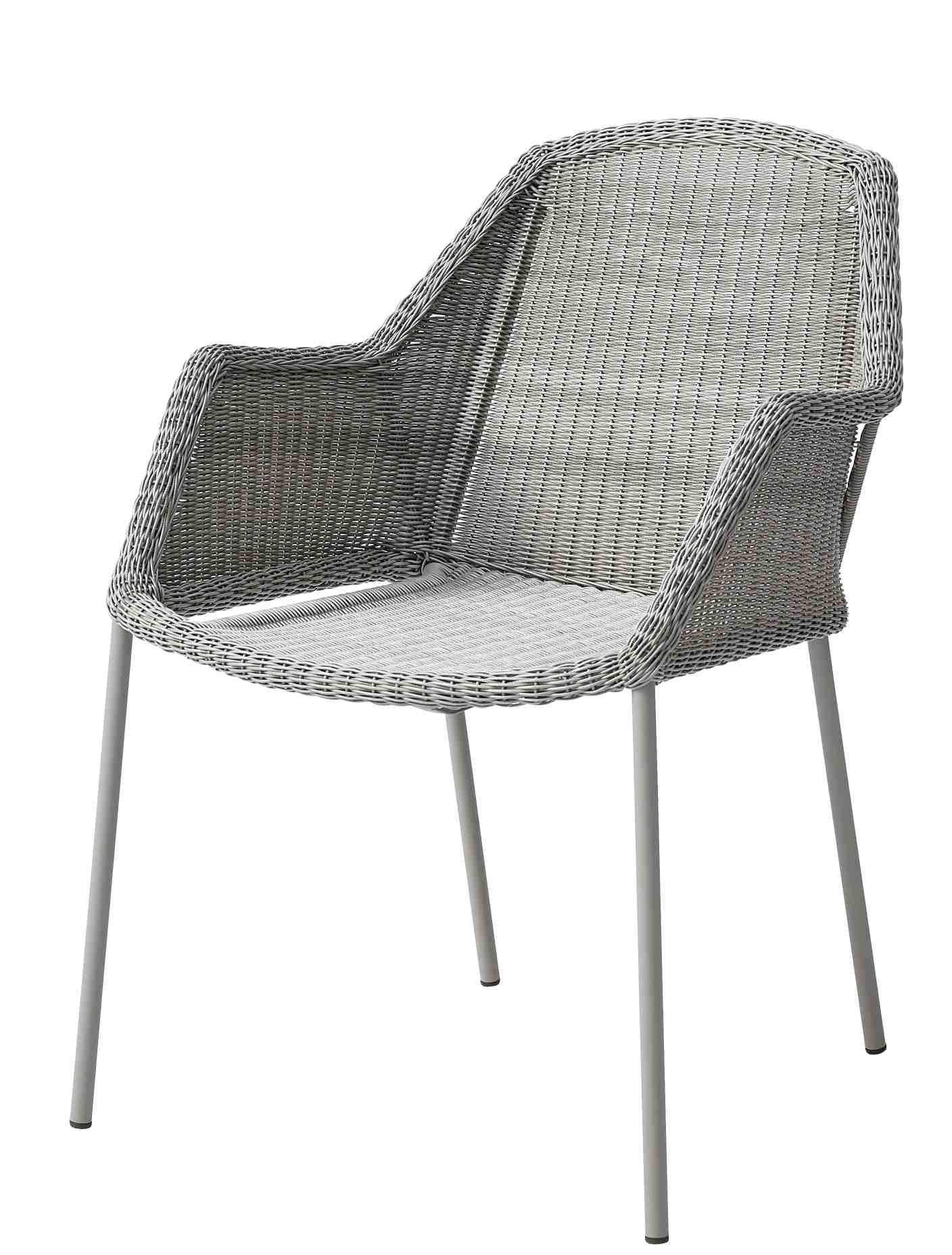 Breeze Outdoor Stuhl Vierfußgestell Cane-Line Taupe