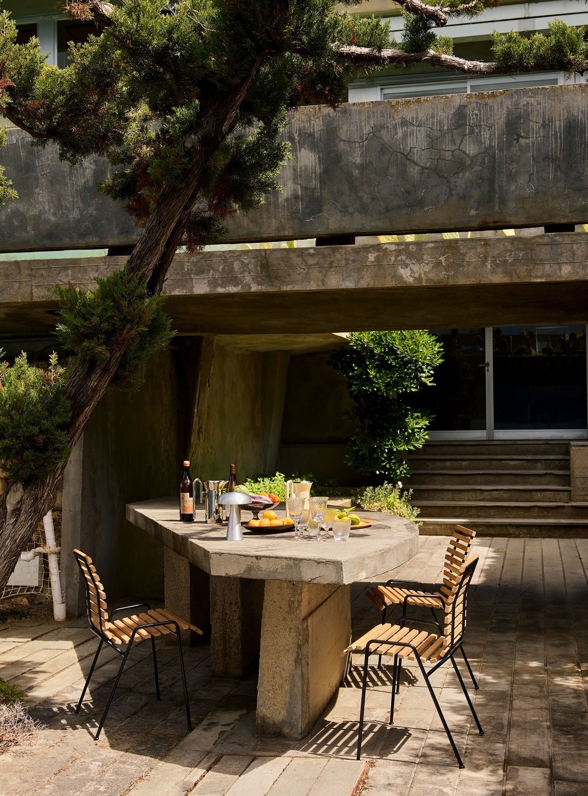 RFH Robin Day RD4 Outdoor Dining Chair Esszimmerstuhl AndTradition