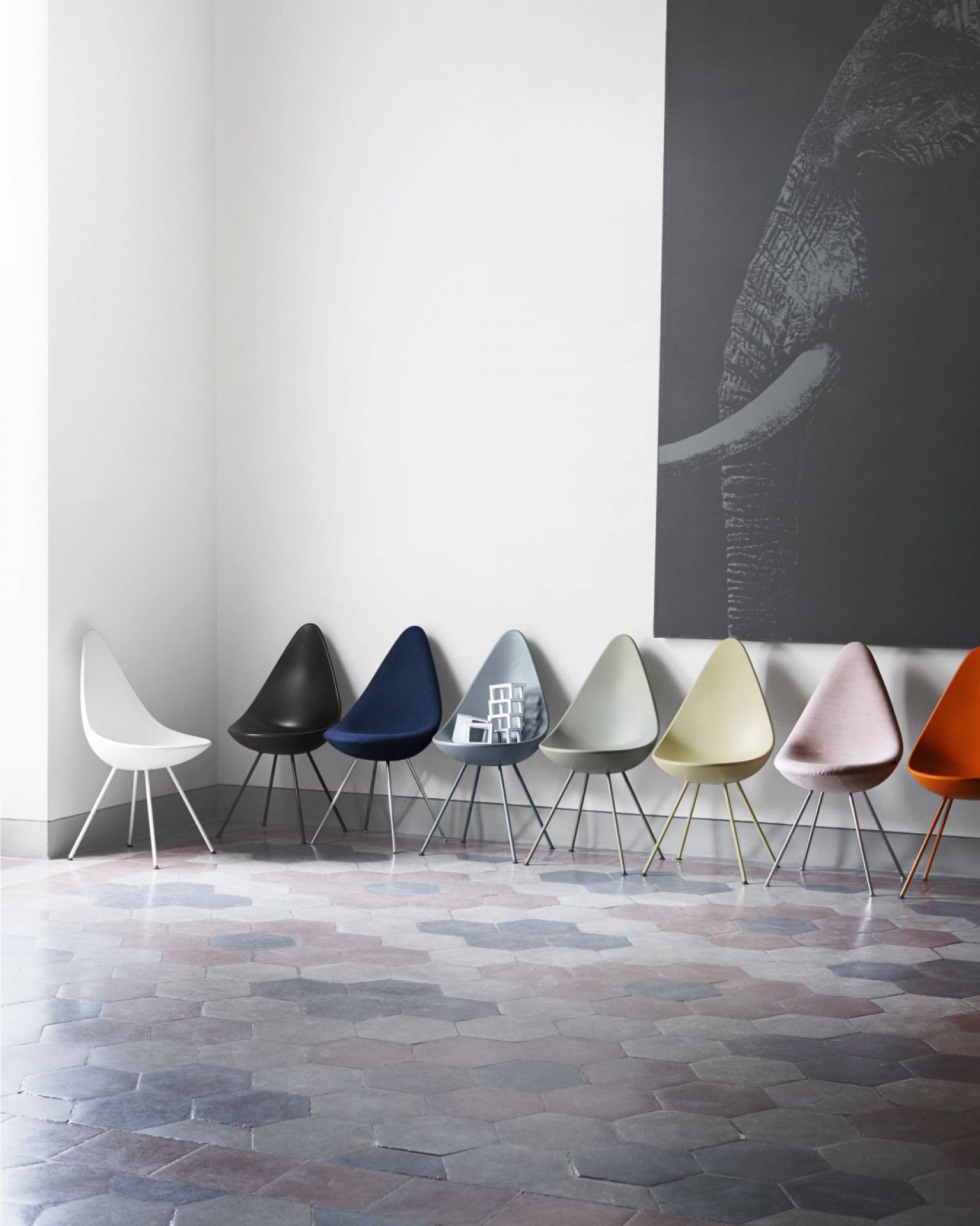 Drop Stuhl Fritz Hansen