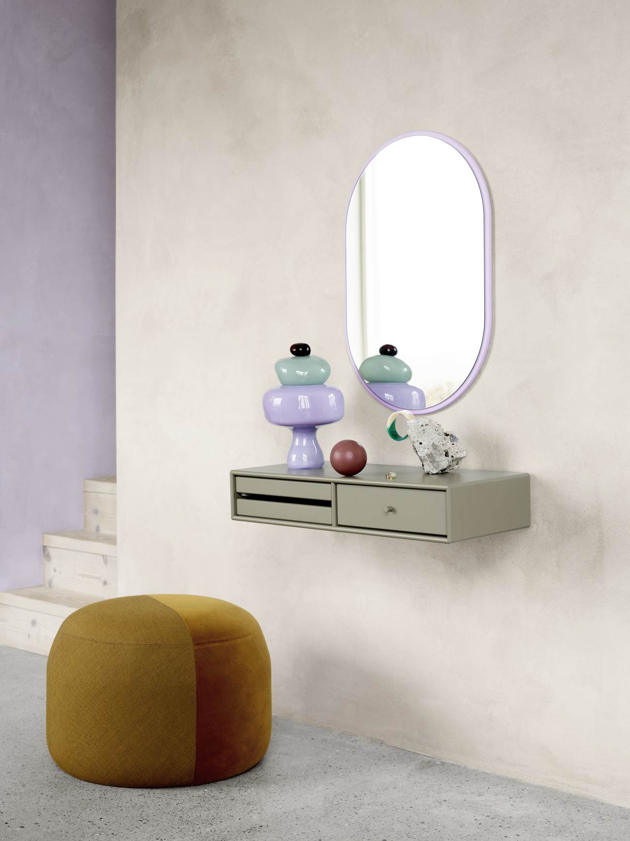 Colour Frame Mirror Look Spiegel Montana 