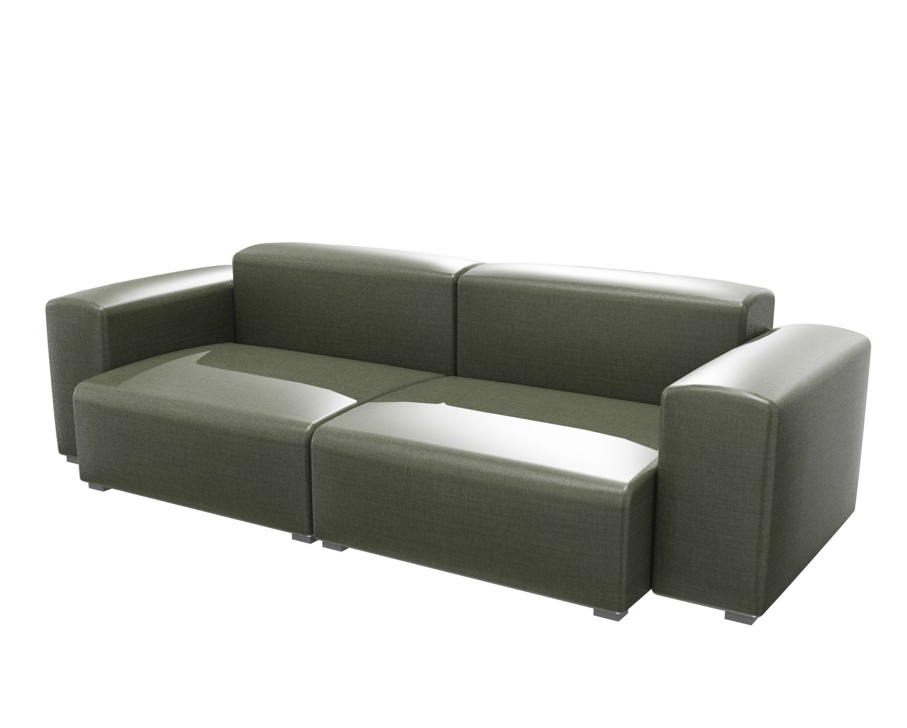 Mags Soft Sofa Low Armrest 2 1/2-Sitzer Combination 1 Hay