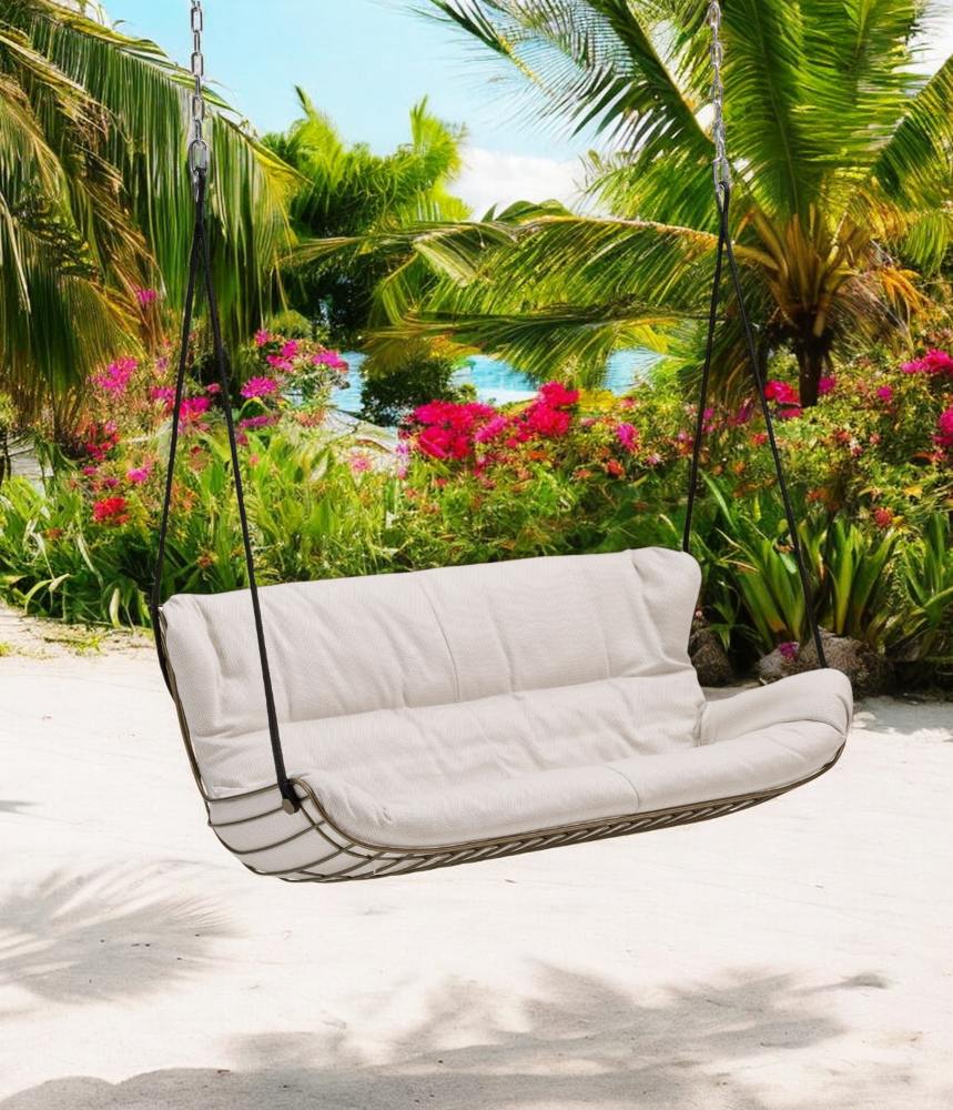 Leyasol Wingback Couch Swing Seat Indoor / Outdoor Swing Sofa Freifrau Manufaktur  