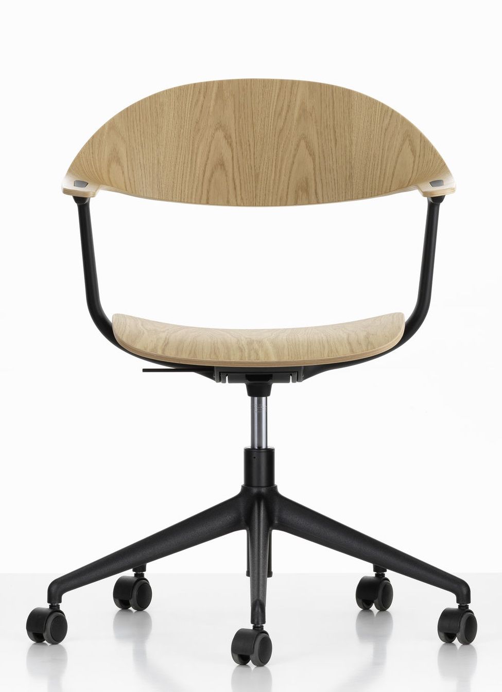Mynt Rücken und Sitz Plywood Bürodrehstuhl Vitra