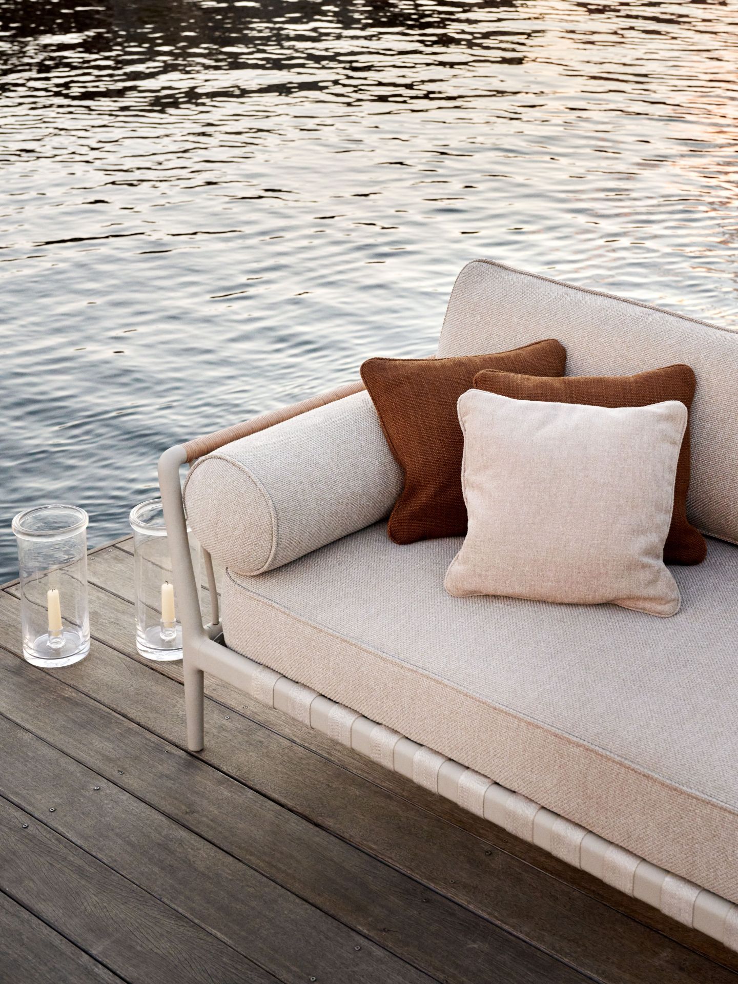 Open-Air Outdoor Sofa offenes Ende links Vipp