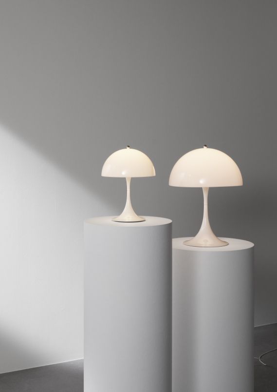 Panthella 250 Portable Akku LED-Tischleuchte Indoor/Outdoor Opal Louis Poulsen 