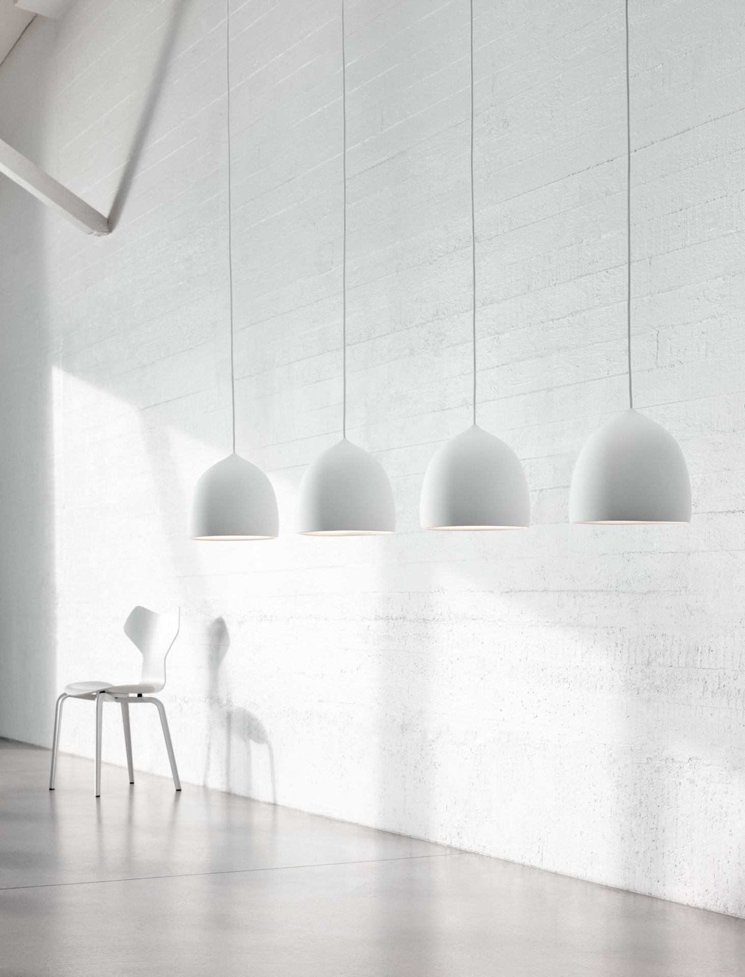 Suspence P1 Pendelleuchte Fritz Hansen Schwarz