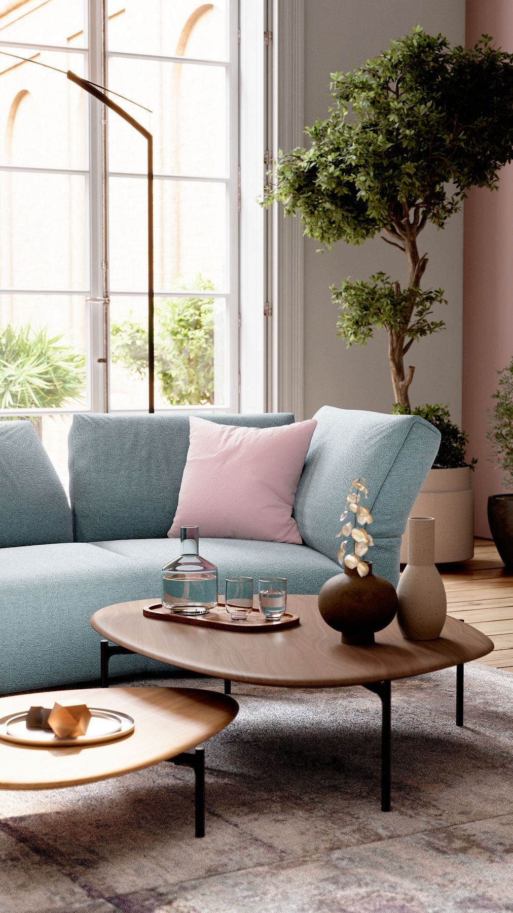 Molamisa Freistehendes Sofa 2-Sitzer Walter Knoll