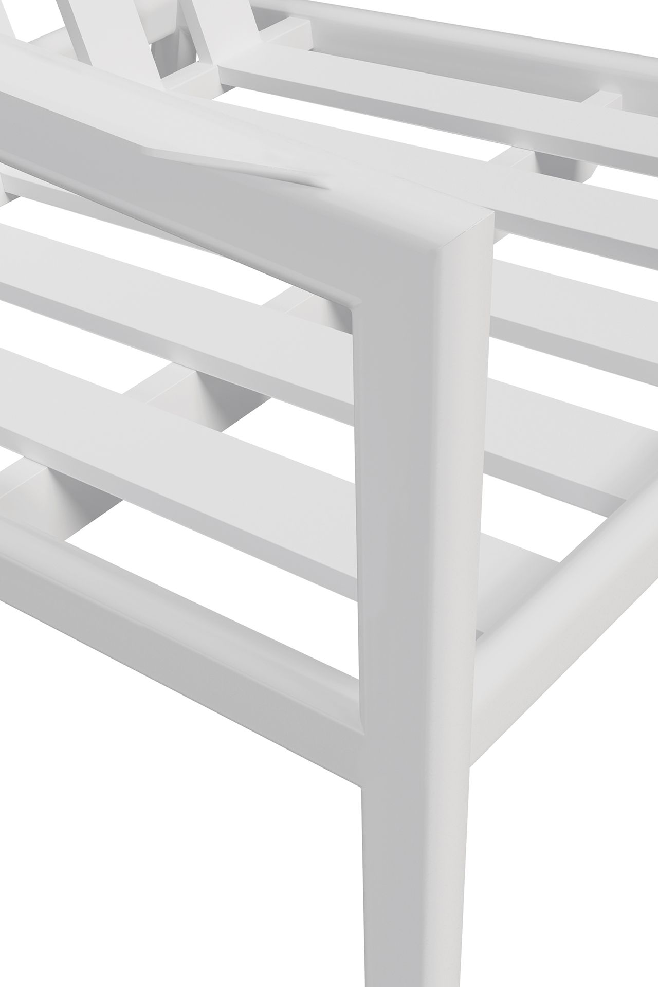 Jack Outdoor Loungesessel - Aluminium Weiß Ethnicraft