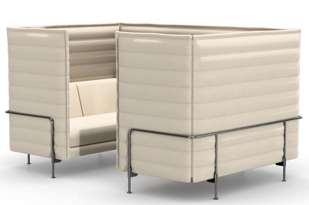 Alcove Cabin 2-Sitzer Highback Sofa Vitra