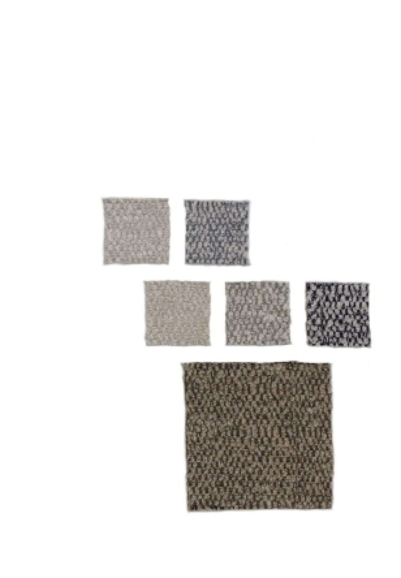 Stoffmusterkarte Nubia Vitra