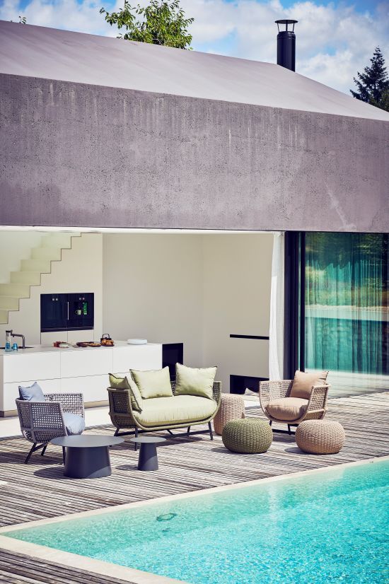 Suka Lounge Sessel Outdoor Jan Kurtz Taupe Suka Lounge Sessel Outdoor Jan Kurtz Taupe