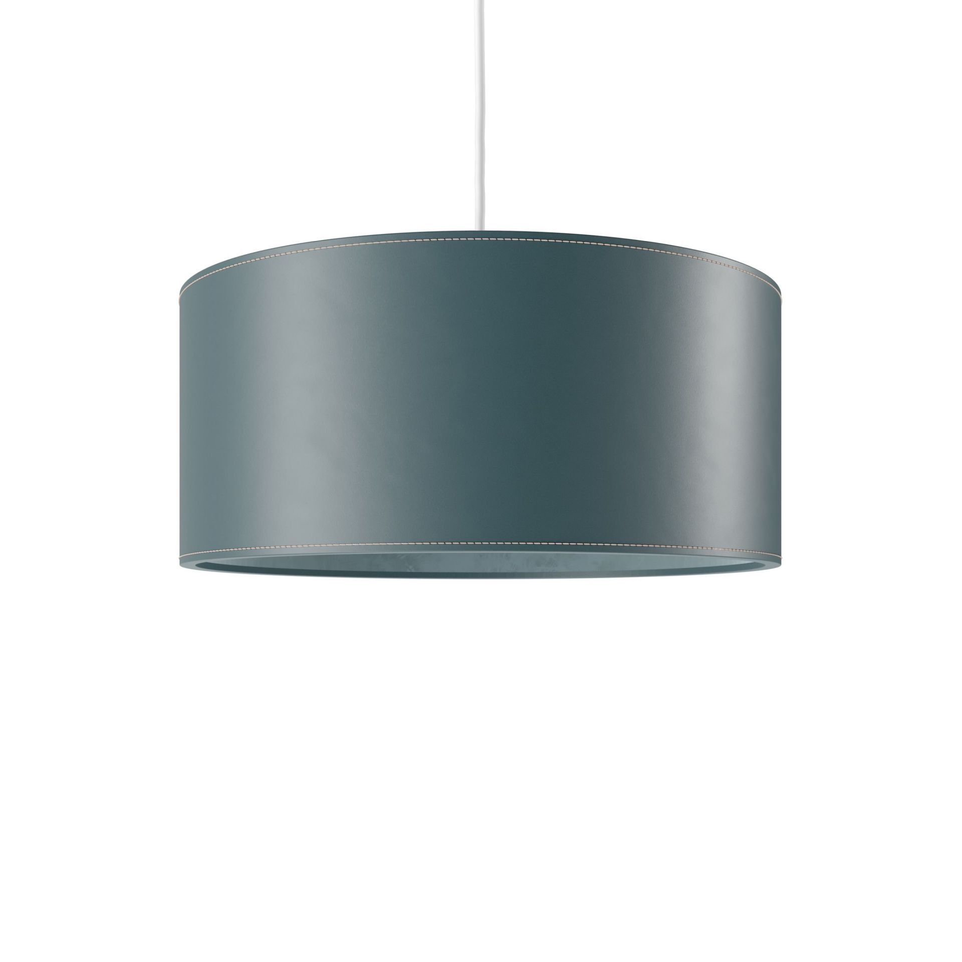 Zylinder Leder Pendelleuchte Ø50cm Cuero