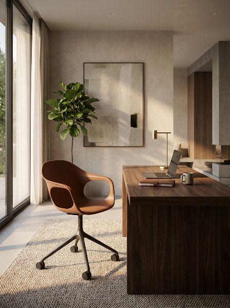 Elephantino Sessel mit Rollen Kristalia